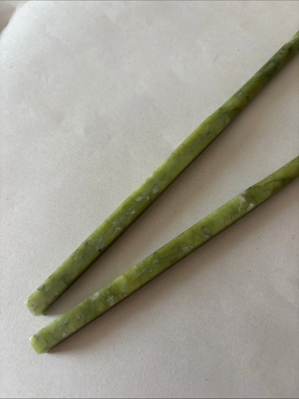 Vintage Jade Chinese Chopsticks